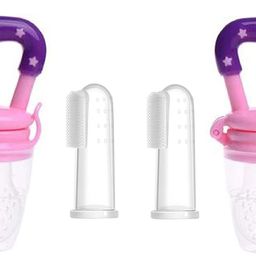 ogzglam Silicone Baby Infant Fruit Feeder Dummy Pacifier Newborn Nipple ( Pack of 2) Feeder-picture-32