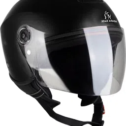 nEW ABS Material Open Face Clear Visor, UV Scratch Resistance only in M Size Motorbike Helmet-2