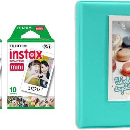FUJIFILM Instax Mini 10x2 Sheets Instant Film with Mint Green time Album 64 Sheets Film Roll-image-84