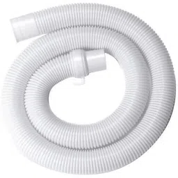 3 MTR Washing Machine Outlet /Drain Pipe Corrugated Plastic Outlet Pipe 149 Extension Hose Pipe Suitable for All Fully/Semi Automatic Washing Machines Hose Pipe-picture-2
