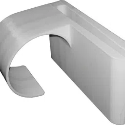 3D Printed Universal Umbrella Holder for Car (White PLA Plastic)-46
