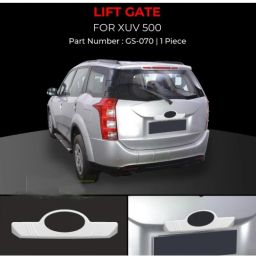 Car silver Plated dicky upper cover for Chrome MAHINDRA XUV 500 Rear Garnish-image-39