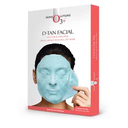 O3 D-Tan Anti-Tan & Dullness Peel Off Mask Facial Kit 45 g-35
