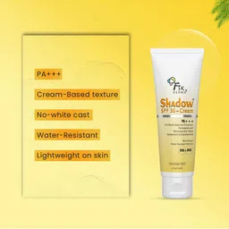 FIXDERMA UVA & UVB Protection Shadow Sunscreen SPF 30+ Cream - 75g image 4
