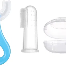 Soft Silicone Finger Toothbrush with U Shape Soft Bristles Brush For Kids Extra Soft Toothbrush-image-42