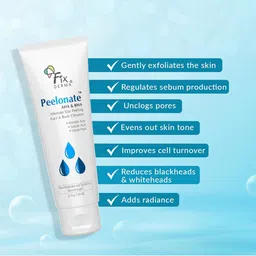 FIXDERMA Peelonate AHA & BHA Face & Body Cleanser For Oily Skin 75g image 2