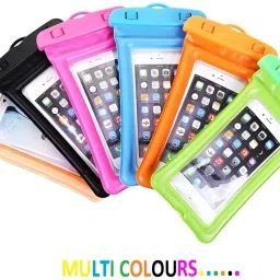 Pouch for Rain proof Mobile Pouch Touch Sensitive Water Pouch Upto 6.7 Mobiles Phone-image-77