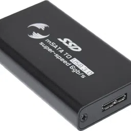 microware mSATA to USB 3.0 1.8" SSD Portable Casing/Enclosure 3 inch Hard Drive Enclosure-14