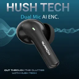 hoppup AirDoze 402 Earbuds with 50H PlayTime, 40MS Low Latency, AI ENC & 5.4v Bluetooth Headset image 5