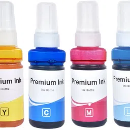 GREENBERRI Ink Compatible For Epson L801 , L805 , L1800 , L800 , L810 , L850, L1300 , L605 Black + Tri Color Combo Pack Ink Bottle-picture-20