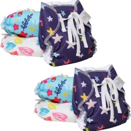 ® Waterproof Padded Cotton Smart Langot with Gentle Elastics-StayDry Layer-0