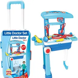 Premium Doctor Play Set Trolley Suitcase Gift For 3-10 Year Boy And Girl Kids-18