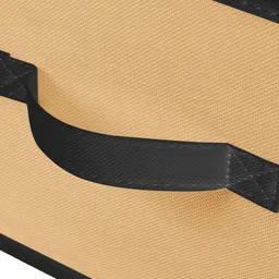 Kuber Industries Set Of 4 Brown Solid Foldable Multi-Purpose Storage Boxes image 5
