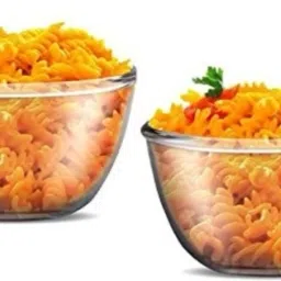 Glass Serving Bowl Dautaniya By Milton Glass Mixing Bowls Set of 2, 500 Ml (Transparent)-image-25