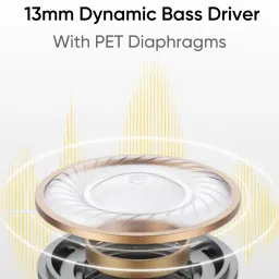realme Buds T01 with 13mm Driver, AI ENC for Calls, BT 5.4 and upto 28 hours Playback Bluetooth Headset image 3