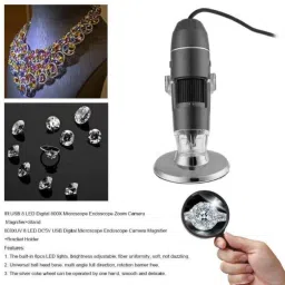 balrama digital 2 Mp 1000X Usb Handheld Magnifier 8 Led Adjustable Microscope Endoscope image 3