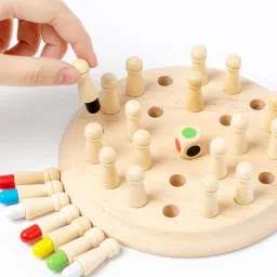 Colorful Memory Chess, Funny Block Board Game, Early Educational Toy Educational Board Games-36
