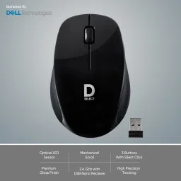 DSelect by Dell DS320 Wireless Optical Mouse image 2