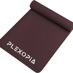 Anti-Skid Lightweight EVA Yoga Mat + Carrying Strap for Gym & Outdoor Workout Maroon 4 mm Yoga Mat-image-42