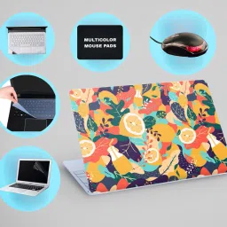 SDM 6IN1LAPTOPSKIN,SCREEN&KEYGAURD PROTECTOR,TRACKPAD,SLEEVEBAG,MOUSEPAD15.6INCH034 Combo Set-image-15