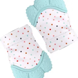 Baby Soft Teething Mitten Teether Glove Pain Relief Toy Glove Natural Remedy Soother-16