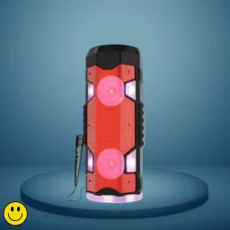 GUGGU Play (PORTABLE BLUETOOTH PARTY SPEAKER) With Karaoke Mic, High Quality SoundV469 20 W Bluetooth Party Speaker-image-7