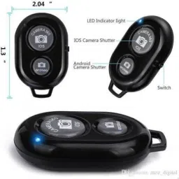 DL ZONE Wireless Bluetooth Shutter Button Selfie Remote Supported Camera Remote ControlCamera Remote Control-34