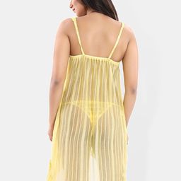 Be You Shoulder Straps Net Baby Doll With Briefs image 5