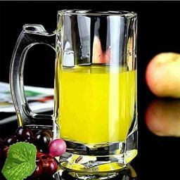 Transprent beer whiskey coffee mug Glass Beer (500 ml) Glass Beer Mug-image-54