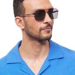 Vincent Chase Unisex Rectangle Sunglasses with Polarised and UV Protected Lens 215795 image 4