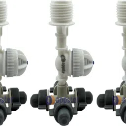 5pcs 4 Way Fogger Assembly Complete 1/2" Threaded with Anti-Drip Check Valve 100 L Hose-end Sprayer-picture-12