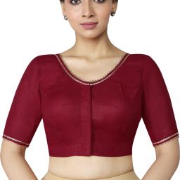 Round Neck Women Blouse-image-63
