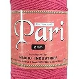 Dori Thread | 2mm Twisted (3Ply) | Hot Pink | 350-400 Metres | 1kg Spool |-image-24