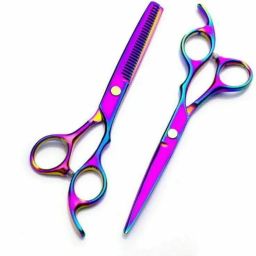 Professional hair cutting scissor and thinning combo set 2 Scissors-image-28