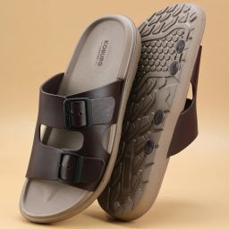 Men Classic Men's Sandals|Comfortable |Extra Soft Slide|Lightweight |EVA Sole KS-204 Sandal-picture-25