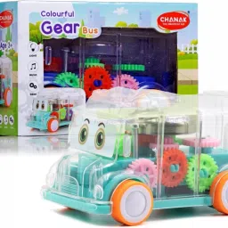 Mini School Bus Sound Effects, Battery Operated Educational Vehicle-image-82