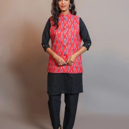 Printed Women Waistcoat-image-62