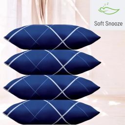 Soft Luxury Microfibre Abstract Sleeping Pillow Pack of 4-image-48