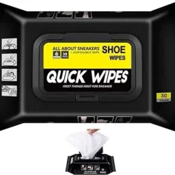 Shoe Cleaner Wipes 80 Pcs Best Quickly Remove Dirt & Stains Wipe Warmer-picture-32