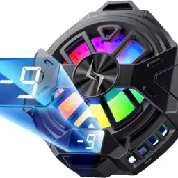 Cubonic P60 Mobile Radiator Magnetic|Metal Adhesive Plate|Clip|LED Display|RGB Light Semiconductor Cooling USB Fan-17