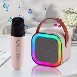Pravyon K12 Wireless Bluetooth Speaker With Wireless Mic K12 5 W Bluetooth Speaker-picture-37