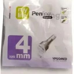 My Life Penfine Classic Pen Needle 4mm 32G Pack of 20 Medical Needle-13