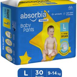 Premium Baby diaper Pants | Large | 9-14 Kg - L-image-80