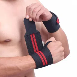 Wrist Support Band with Thumb Loop for Gym, CrossFit, Weight Lifting, PowerLifting Hand Grip/Fitness Grip-20