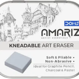 Amriz Kneadable Art Eraser | Ideal for Graphite Pencil, Charcoal & Pastel Non-Toxic Eraser-4
