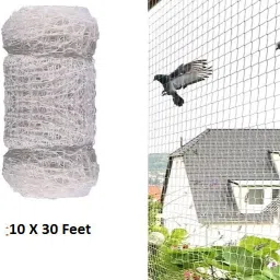 Anti Bird Net for Balcony | Kabutar Jali Pigeon Net for Balcony, 10X30 feet Camping Net-39
