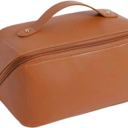 Women Brown Cosmetic Bag-image-40