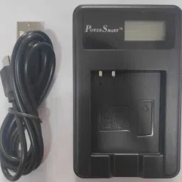 Power Smart NB-4L NB-8L Li-ion LCD USB Battery Charger With Charging Indicator Camera Battery Charger (Black) Camera Battery Charger-picture-19