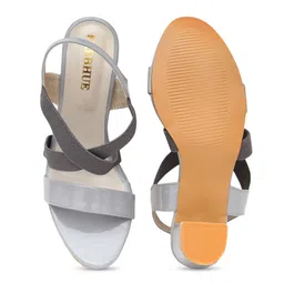 FABBHUE Strappy Open Toe Block Heels image 5