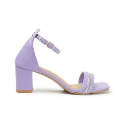 ICONICS Open Toe Block Heels image 5
